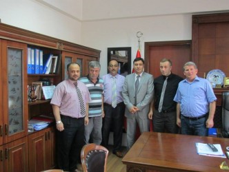 ALAPLI KENT KONSEYİ KAYMAKAMI ZİYARET ETTİ