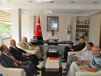 MHP İLÇE YÖNETİMİNDEN ZİYARET