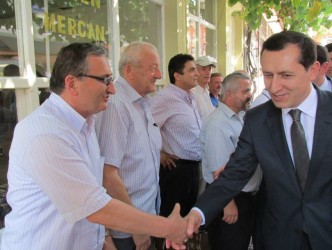 EMRULLAH İŞLER ALAPLI’YI ZİYARET ETTİ