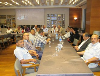 KIZILAYCILAR İFTARDA BULUŞTU