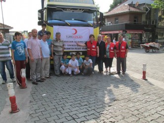 ALAPLI’DAN TELAFER’E YARDIM GÖNDERİLDİ