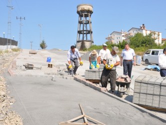 TEPEKÖY MAHALLESİNE YOL ÇALIŞMASI