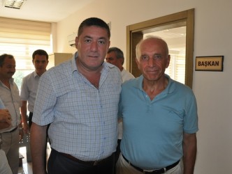 ESKİ ZONGULDAK VALİSİ SEÇKİN’DEN BAŞKAN TEKİN’E ZİYARET