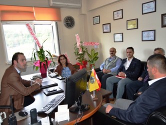 AK PARTİ İTFAİYEYİ ZİYARET ETTİ