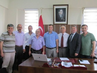 KENT KONSEYİ ALAPLI MYO MÜDÜRÜNÜ ZİYARET ETTİ