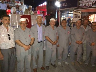 VAKIF TUR HACILARI UĞURLANDI