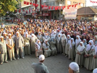 ALAPLI’DAN İLK HACI KAFİLESİ UĞURLANDI
