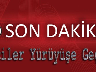 İŞÇİLER YÜRÜYÜŞE GEÇTİ