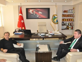 ESKİ KAYMAKAMDAN ZİYARET
