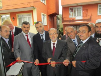 ORTACI CAMİSİ TÖRENLE İBADETE AÇILDI