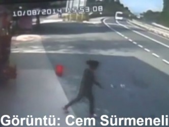 SEVİLAY’IN KAZA ANI VE SONRASI GÖRÜNTÜLERİ…