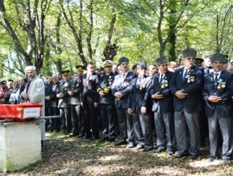 KORE GAZİSİ SON YOLCULUĞUNA UĞURLANDI