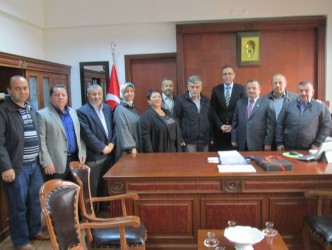 KIZILAY ALAPLI YÖNETİM KURULU KAYMAKAMI ZİYARET ETTİ