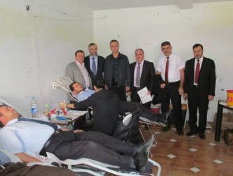 CAMİLER HAFTASINDA KAN BAĞIŞI DÜZENLENDİ