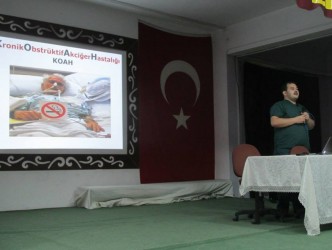 ÖĞRENCİLERE KOAH SEMİNERİ VERİLDİ