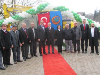 YENİ İŞ MAKİNASI ALDILAR