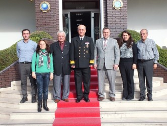 GAZETECİLER DERNEĞİ, DOĞAN PAŞA’YI ZİYARET ETTİ