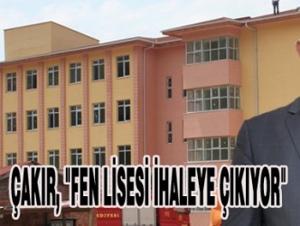 FEN LİSESİ YENİDEN İHALE YAPILACAK