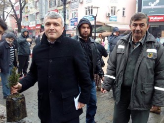 YILBAŞINDA AĞAÇ KESME FİDAN DİK KAMPANYASI