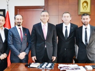 EREĞLİ BEŞİKTAŞ TARAFTARLARI DERNEĞİ KAYMAKAM ALTUĞ ZİYARET