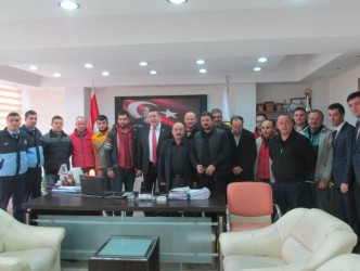 TAŞERON İŞÇİLERİNDEN BAŞKANA TEŞEKKÜR