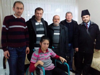 OKULA ARTIK TEKERLEKLİ SANDALYE İLE GİDECEK