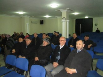 UMREYE GİDECEK OLANLARA  SEMİNER VERİLDİ