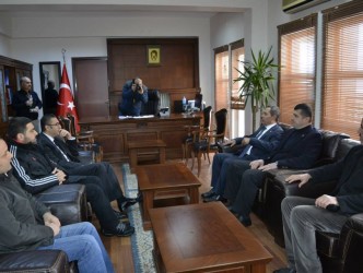 EREĞLİ BELEDİYE BAŞKANINDAN ZİYARET