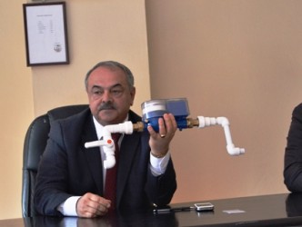 GÜMELİDE EVLERE AKILLI SU SAYAÇI