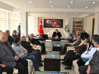 YAŞAR BALCI BELEDİYE BAŞKANINI ZİYARET ETTİ