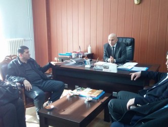 TAZİYE ZİYARETİNDE BULUNDULAR