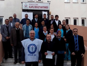 SAĞLIK SEN’DEN PROTESTO EYLEMİ