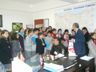 ÖĞRENCİLER VERGİ DAİRESİNİ GEZDİ