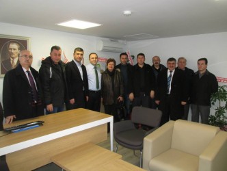 AK PARTİ İLÇE TEŞKİLATI ZİYARETLERDE BULUNDU