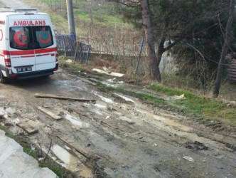 BAŞKAN 112’YE DE EL ATTI