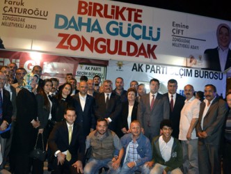 BAKAN IŞIK, ALAPLI’DA ÖNEMLİ AÇIKLAMALARDA BULUNDU