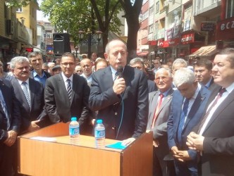 İŞ MAKİNALARI TÖRENLE HİZMETE GİRDİ