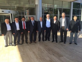 DÜZCE’DEN ÇATUROĞLU’NA DESTEK İÇİN GELDİ