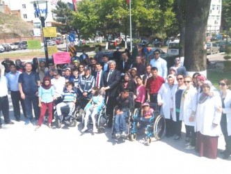 ENGELLİLER HAFTASINDA YÜRÜDÜLER
