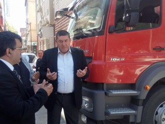 ALAPLI İTFAİYESİNE YENİ ARAÇ ALINDI