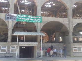 ÇAĞLAYAN CAMİ  İBADETE AÇILIYOR