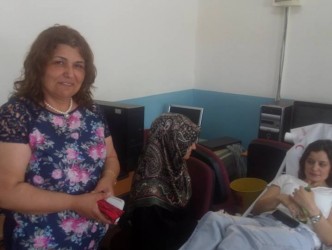ALAPLI HALK EĞİTİM MERKEZİNDEN KAN BAĞIŞI