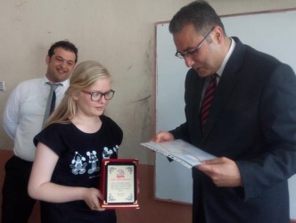 A.ZEKİ ATALAY ORTAOKULUNDAN TÜRKİYE BİRİNCİSİ
