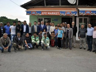 YALI BOYU KÖYLERİNE TEŞEKKÜR ZİYARETİ