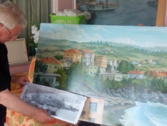 ESKİ ALAPLI’YI RENKLERİ İLE CANLANDIRIYOR