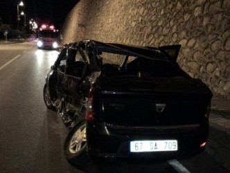 İNCİVEZ ALTINDA KAZA 1 ÖLÜ , 1YARALI