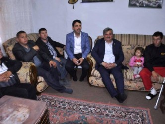 GAZİYE ÇATUROĞLU’DAN GEÇMİŞ OLSUN ZİYARETİ