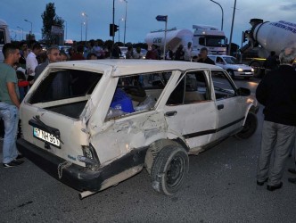 EREĞLİ’DE KAZA 1 YARALI