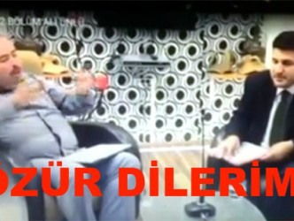 ÖZÜR DİLEDİ….