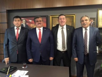 NURİ TEKİN ÇATUROĞLU’NU ZİYARET ETTİ
